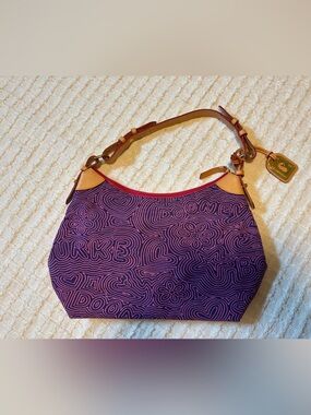 Dooney & Bourke Erica Doodle Graffiti Hobo Bag.
